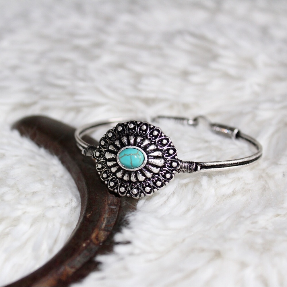 Turquoise Accent Bangle